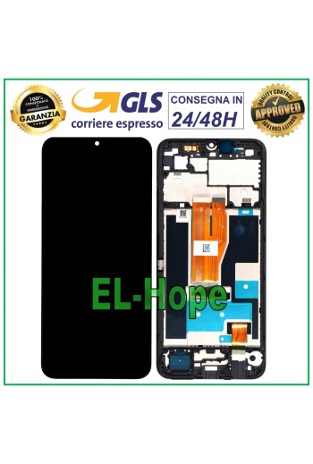 DISPLAYRAHMEN + LCD FÜR OPPO REALME NARZO 50I PRIME RMX3506 TOUCHSCREEN