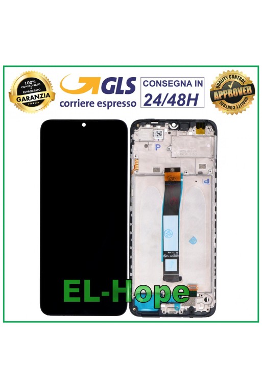 LCD-DISPLAYRAHMEN FÜR XIAOMI REDMI 10C / 10 POWER / POCO C40 (2022) TOUCH-GLAS LCD-DISPLAYRAHMEN FÜR XIAOMI REDMI 10C / 10 POWER / POCO C40 (2022) TOUCH-GLAS