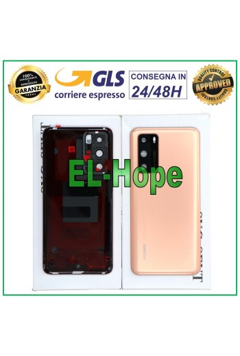ORIGINAL HUAWEI P40 ANA-LX9 ANA-NX9 RÜCKSEITE CASE GOLD