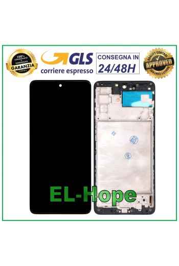 OLED LCD DISPLAY RAHMEN FÜR SAMSUNG GALAXY M51 2020 SM-M515 F TOUCHSCREEN GLAS