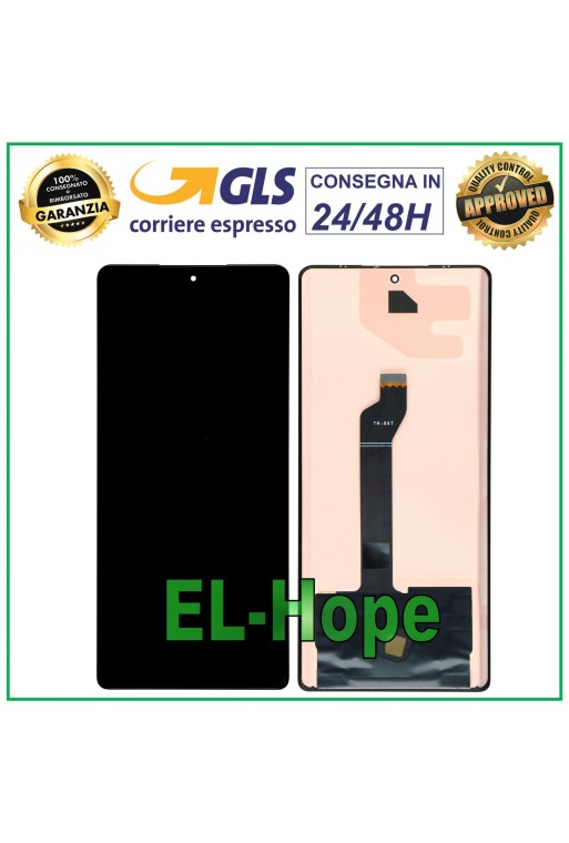 OLED-LCD-DISPLAY FÜR HONOR 70 FNE-AN00 FNE-NX9 TOUCHSCREEN SCHWARZER GLASBILDSCHIRM