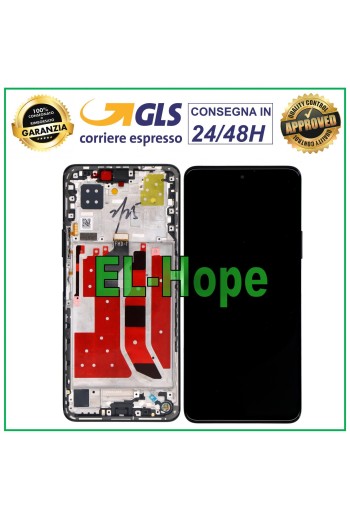 LCD-DISPLAY + RAHMEN FÜR HUAWEI NOVA 9 SE 5G JLN-LX1 LX3 AN00 TOUCHSCREEN SCHWARZ