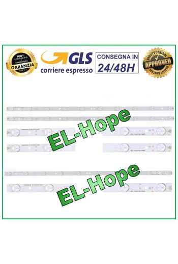 KIT 3 LED-STREIFEN FÜR HAIER TV 3BL-T6324102-006B / 5B JS-HY33EBHD-0002