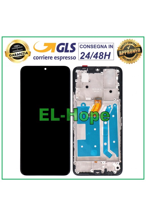 LCD-DISPLAY + RAHMEN FÜR HONOR X7 CMA-LX1 LX2 LX3 TOUCHSCREEN SCHWARZER GLASBILDSCHIRM