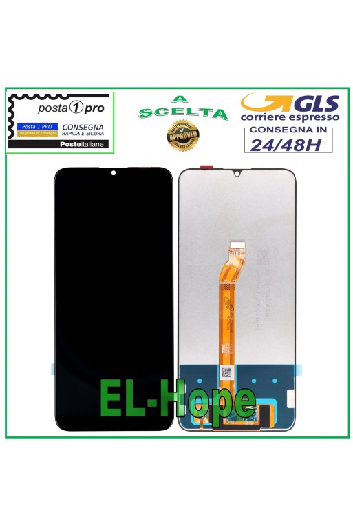 LCD-DISPLAY FÜR HONOR X7 CMA-LX1 LX2 LX3 TOUCHSCREEN-MONITOR GLASBILDSCHIRM SCHWARZ