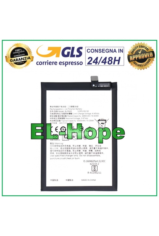 AKKU BLP805 FÜR OPPO A54 A54S CPH2273 / A53S CPH2135 5000 mAh GLEICH ORIGINAL AKKU BLP805 FÜR OPPO A54 A54S CPH2273 / A53S CPH2135 5000 mAh GLEICH ORIGINAL