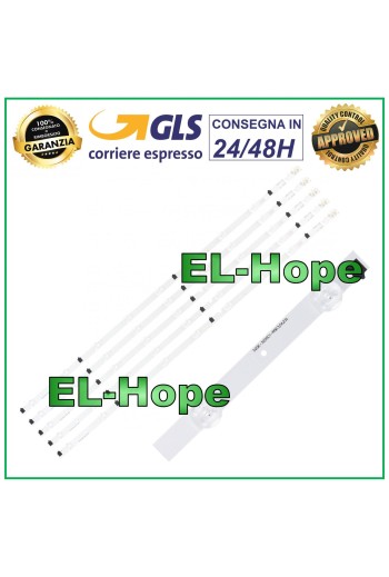 KIT 5 LED TV STREIFEN SAMSUNG D2GE-320SC1-R0 UE32F4000 UE32F5000A UE32F5030A