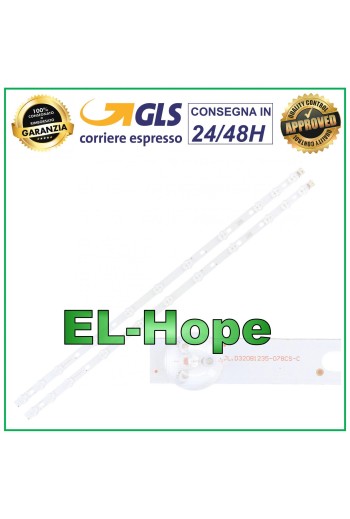KIT 2 LED-TV-STREIFEN PANASONIC TX32E303E JL.D320B1235-078CS-C