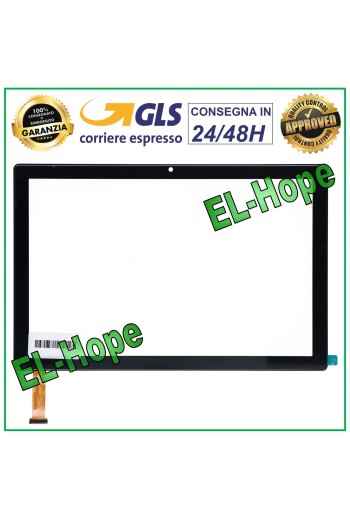 TOUCHSCREEN-GLAS MEDIACOM SMARTPAD X10 M-SP1X10 ORIGINAL SCHWARZ
