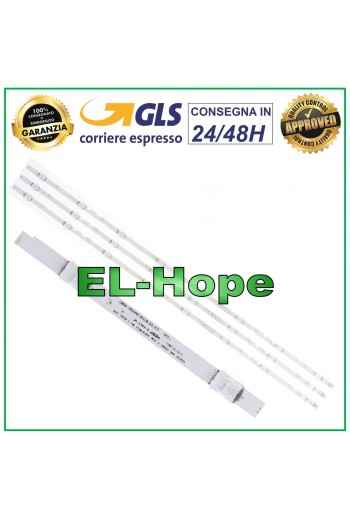 3er-Set LED-Streifen für 40-Zoll-Fernseher SAMSUNG LB172 CSP V8DN-395SM0-R1 V5DN-395SM0-R2