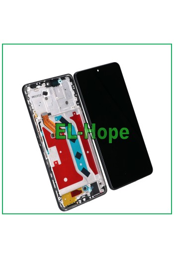 LCD-DISPLAYRAHMEN FÜR HONOR MAGIC 4 LITE ANY-LX1 TOUCHSCREEN GLASBILDSCHIRM SCHWARZ