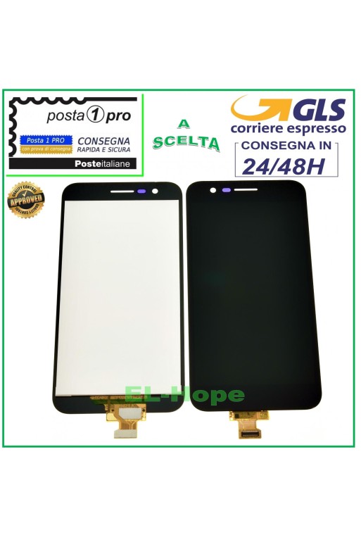 LCD-DISPLAY FÜR LG K10 2017 M250 M250N TOUCHSCREEN GLASBILDSCHIRM SCHWARZ