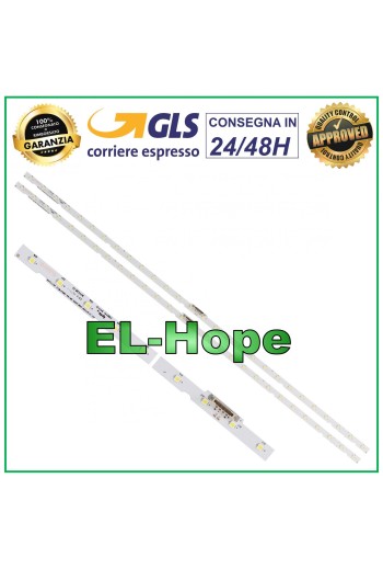 KIT 2 BARS 28 LEDs FÜR TV 43 SAMSUNG ELED1101 HG43EJ690UBXXU / HG43NJ670UFXZA