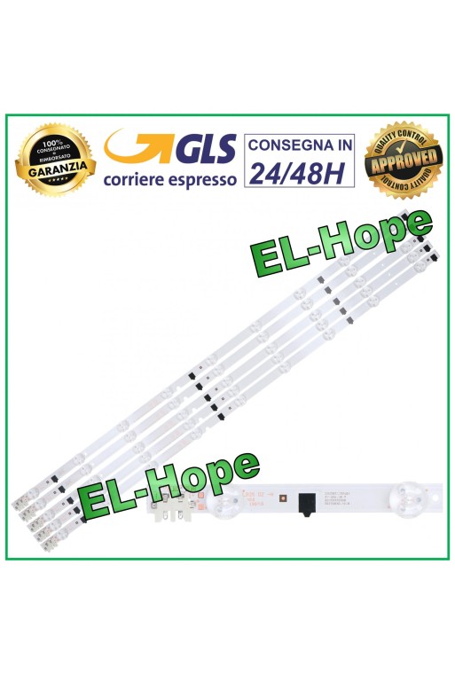 KIT 5 BARS 9 LED-TV 32 SAMSUNG D2GE-320SC0-R3 2013SVS32F BN96-25300A UE32F400