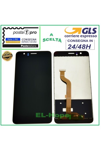 LCD-DISPLAY FÜR HUAWEI HONOR 8 FRD-L09 FRD-L19 TOUCHSCREEN SCHWARZER GLASBILDSCHIRM