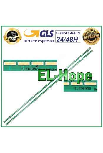 KIT 2 STREIFEN BARS 60 LED TV LG 55TA04 6916L-2318A 6916L-2319A LC550EGE 55UF6807