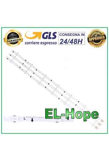 KIT 3 LED-STREIFEN FÜR TV 32 SAMSUNG ES-154 LM41-00041L LM41-00099M SS3214