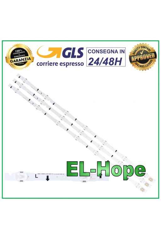 KIT 3 LED-STREIFEN FÜR TV 32 SAMSUNG ES-154 LM41-00041L LM41-00099M SS3214