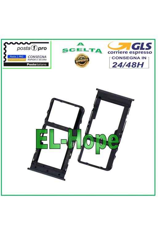 SLOT CART FACH NANO SIM-KARTE + MICRO SD TCL 30XE 5G / 30V 5G SCHWARZES GEHÄUSE SLOT CART FACH NANO SIM-KARTE + MICRO SD TCL 30XE 5G / 30V 5G SCHWARZES GEHÄUSE