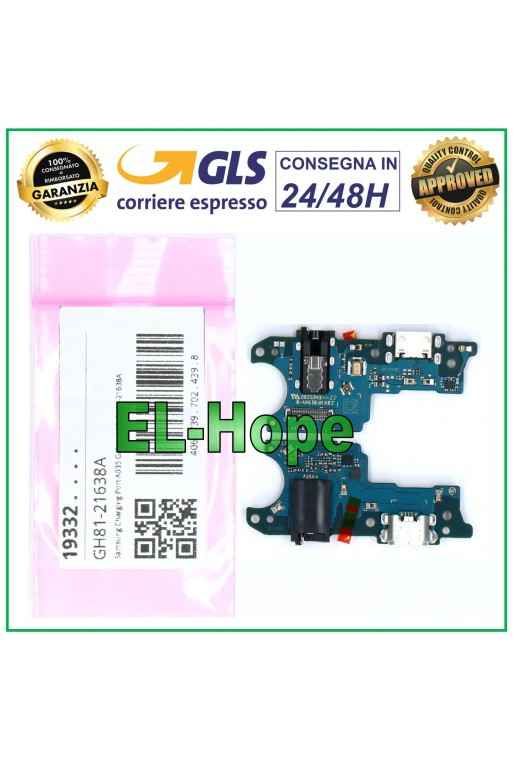 ORIGINAL DOCK-LADEANSCHLUSS 100% SERVICE SAMSUNG GALAXY A03 SM-A035F A035