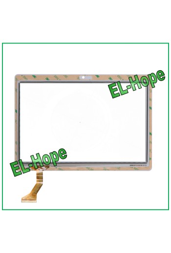 TOUCHSCREEN-GLAS VERSCHIEDENE MARKEN FLACH CODE ZY-1002A 10.1 WEISS DOPPELSEITIG KLEBEND 