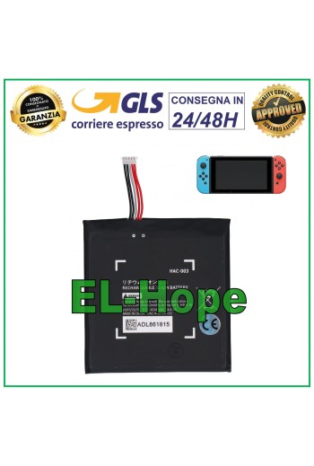 HAC-003 AKKU FÜR NINTENDO SWITCH-KONSOLE 4310 mAh 3,7 V GLEICH DEM ORIGINAL