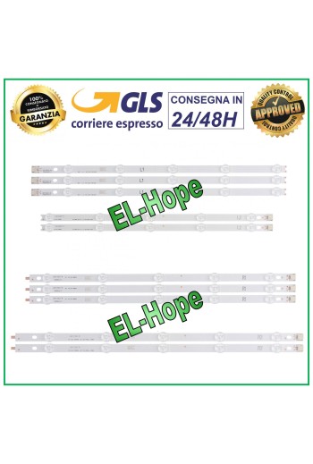 KIT 10 LED-TV-LEISTEN 42 LG 6916L 1387A (L2) 1386A (R2) LB114 LB115 181225 (L1-R1)