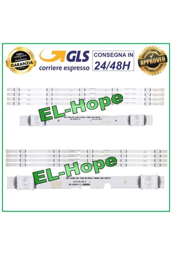 KIT 8 LED-LEISTEN FÜR SAMSUNG TV 2015SVS50-FHD-FCOM-L5/R5 LB661 LB662 VSDN-490SMA