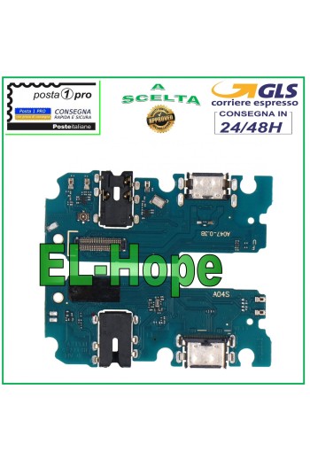 LADEANSCHLUSS SAMSUNG GALAXY A04S SM-A047F MIKROFON-LADEDOCK TYP C