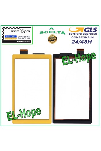 TOUCHSCREEN-GLAS FÜR NINTENDO SWITCH LITE GAME PAD DIGITIZER GELBES GLAS