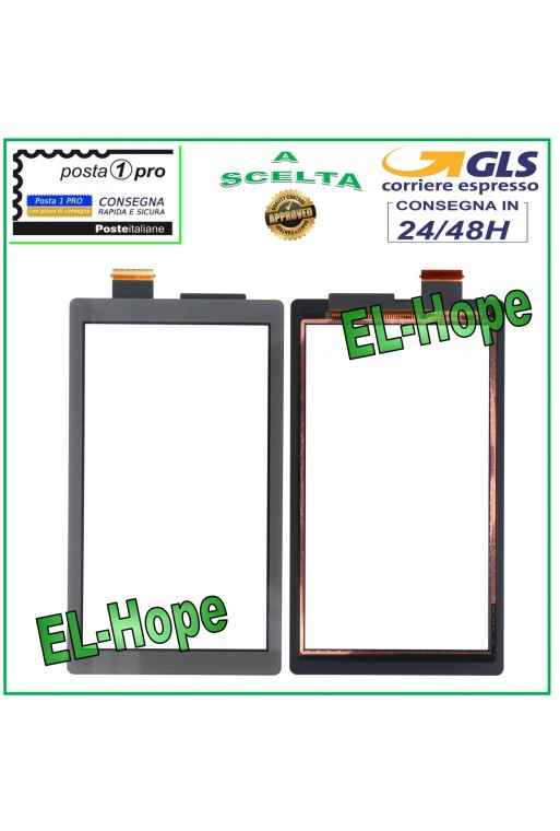 TOUCHSCREEN-GLAS FÜR NINTENDO SWITCH LITE GAME PAD DIGITIZER GLAS GRAU
