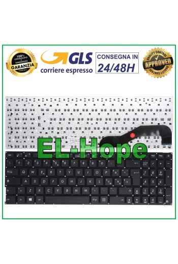 ITALIENISCHE TASTATUR FÜR ASUS NOTEBOOK F540 F540L F540LJ-XX470T F540LJ SCHWARZ