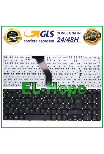 ITA-Tastatur für Acer Aspire V5-531 V5-551 V5-571 Notebook ohne Rahmen – Version 1