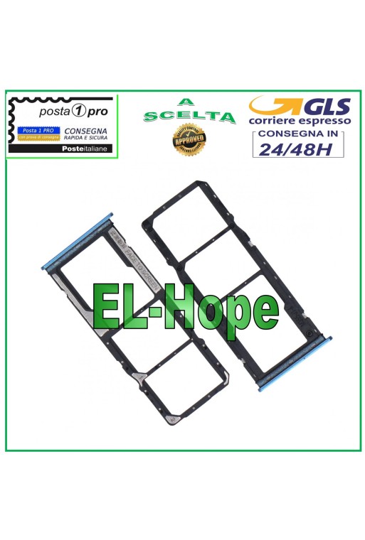 Slot Cart SIM-Kartenfach SD XIAOMI REDMI 10 2022 22011119UY 21121119SG BLAU Slot Cart SIM-Kartenfach SD XIAOMI REDMI 10 2022 22011119UY 21121119SG BLAU