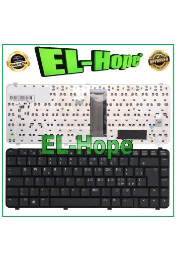 ITALIENISCHE TASTATUR FÜR HP COMPAQ 511 515 516 610 615 CQ510 CQ610 NOTEBOOK SCHWARZ