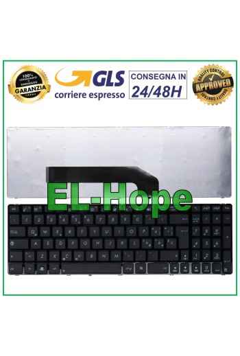 ITALIENISCHE TASTATUR FÜR ASUS X5DIJ X5DIL X5DIN X5DIP X5DL SERIE NOTEBOOK SCHWARZ