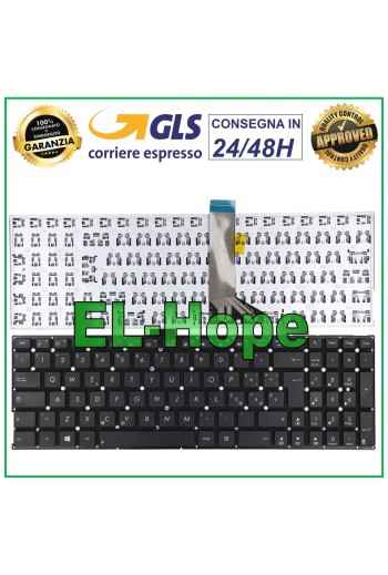 ITALIENISCHE TASTATUR FÜR ASUS NOTEBOOK X553M X553MA K553M K553MA F553M F553MA SCHWARZ