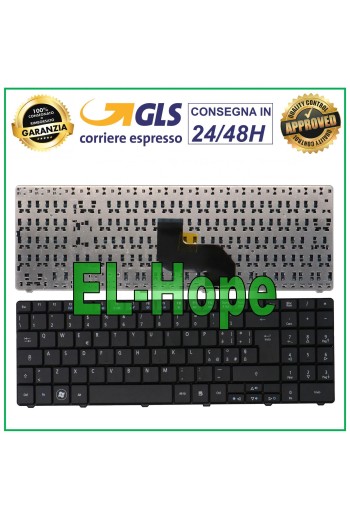 ITA-TASTATUR NOTEBOOK ACER ASPIRE 7715G 7715Z 7732 7732G / EXTENSA E430 SCHWARZ
