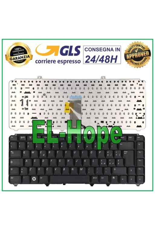 ITALIENISCHE TASTATUR FÜR DELL NOTEBOOK Dell Vostro 1000 1014 1400 1500 SCHWARZ