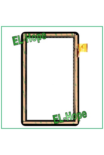 TOUCHSCREEN-GLAS Fourel E@syTab 1008G 3G Tablet Digitizer 10.1 ORIGINAL SCHWARZ
