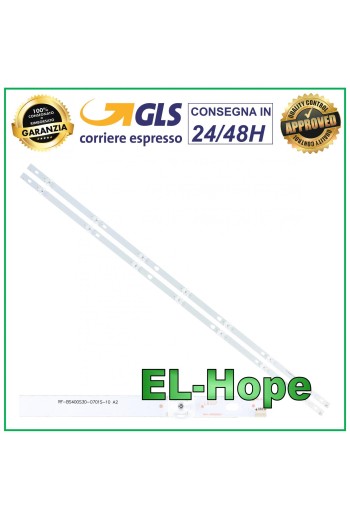 KIT 2 BARS 7 LEDs FÜR 40  TV CHANGHONG RF-BS400S30-0701S-10A2 LGU40D5TN