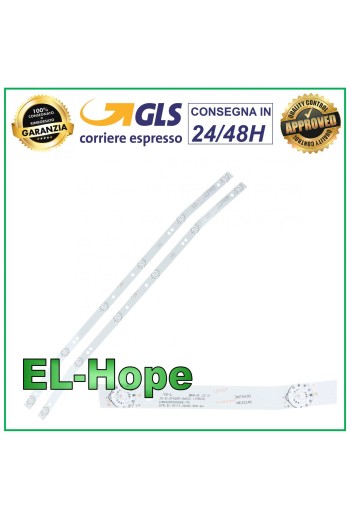 2er-Set mit 6 LED-Streifen für 32-Zoll-Fernseher AKAI JS-D-JP32DM-061EC MS-L2082 V1 V2 