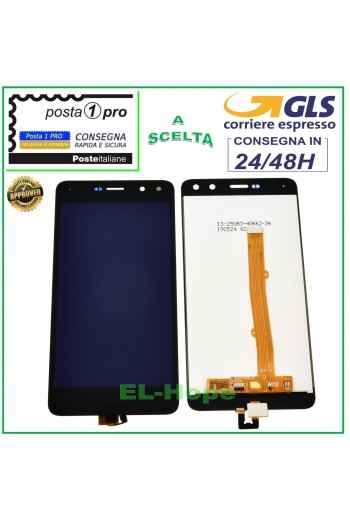 LCD-DISPLAY FÜR HUAWEI NOVA YOUNG Y6 2017 MYA-L11 TOUCHSCREEN SCHWARZES GLAS