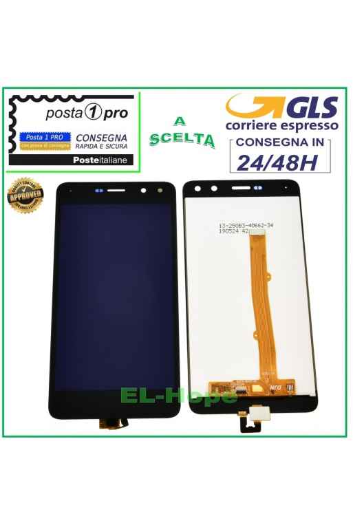 LCD-DISPLAY FÜR HUAWEI NOVA YOUNG Y6 2017 MYA-L11 TOUCHSCREEN SCHWARZES GLAS