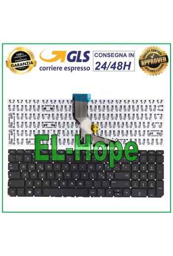 ITALIENISCHE TASTATUR FÜR NOTEBOOK HP PAVILION 15-BS041NL 15-BS042NL 15-BS043NL SCHWARZ