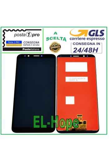 LCD-DISPLAY FÜR HUAWEI Y7 2018 PRIME UND PRO LDN-L01 L21 TOUCHSCREEN SCHWARZES GLAS
