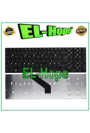 ITA-TASTATUR FÜR ACER ASPIRE E1 Z5WE1 Z5WE3 V5WE2 5830 SCHWARZES NOTEBOOK