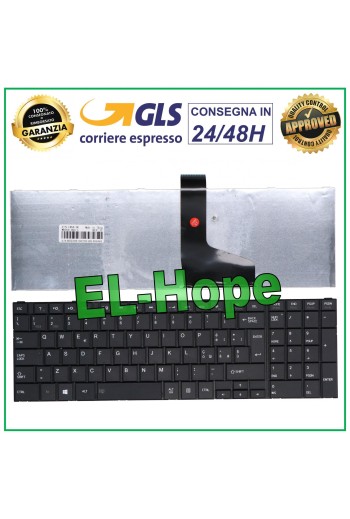 TASTATUR ITA NOTEBOOK TOSHIBA SATELLITE 9Z.N7TSU.00E MP-11B96I0-528W NSK-TT4SU