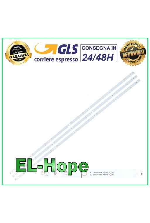KIT 3 BARS 7 LED TV 42 HISENSE JL.D42571330-003JS-M_V02 HD425V1U51-T0L1HL 