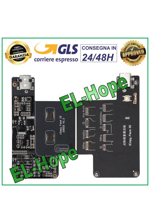 QIANLI ICOPY PLUS FACE ID RECOVERY BOARD REPARATURBOARD FÜR IPHONE X-14PM